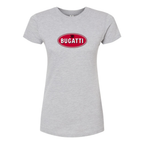 Women’s Bugatti Car Round Neck T-Shirt