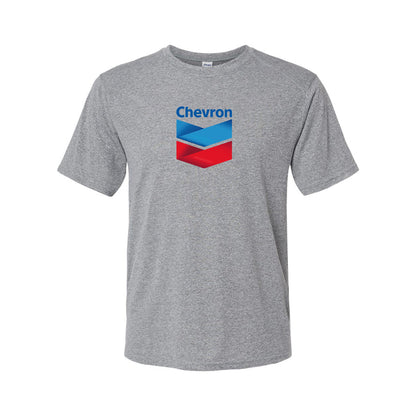 Men's Chevron Gas Station  Polyester T-Shirt