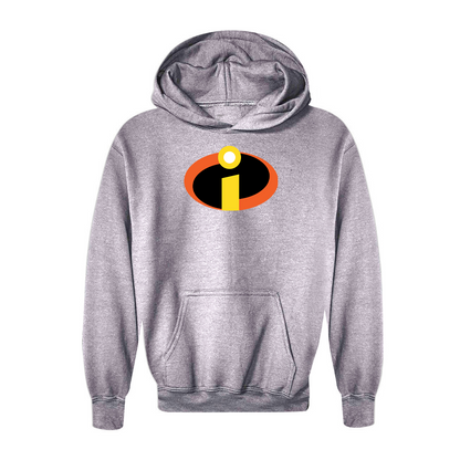 Youth Kids The Incredibles Cartoon Pullover Hoodie