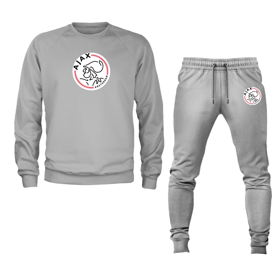 Men's Amsterdamsche FC Ajax Crewneck Sweatshirt Joggers Suit