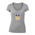 Women's Kobe Bryant Mamba 24 V-Neck T-Shirt