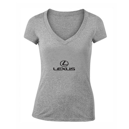 Women's Lexus Car V-Neck T-Shirt