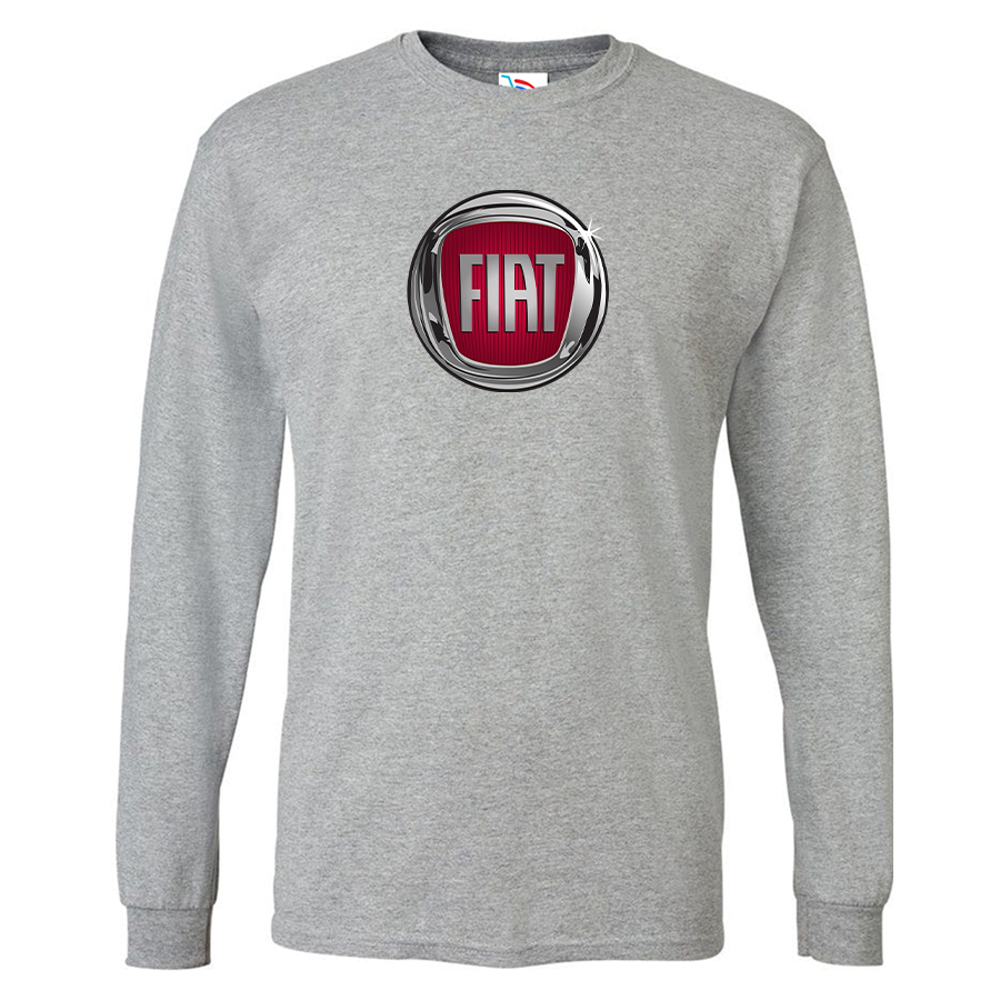 Youth Kids Fiat Car Long Sleeve T-Shirt