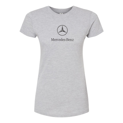 Women’s Mercedes-Benz Luxury Car Round Neck T-Shirt