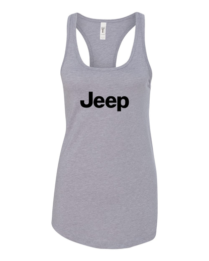 Women's Jeep Car Racerback Tank Top