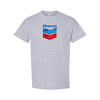 Men's Chevron Gas Station  Cotton T-Shirt