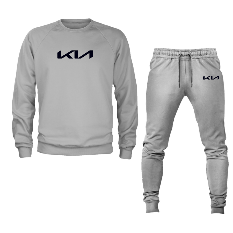 Men’s Kia Car Crewneck Sweatshirt Joggers Suit