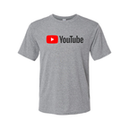 Men's YouTube Social Video Steaming Polyester T-Shirt