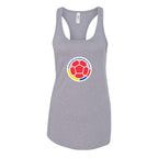 Women's Colombia National Soccer Team Racerback Tank Top