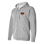 Men's Superman Superhero Zipper Hoodie