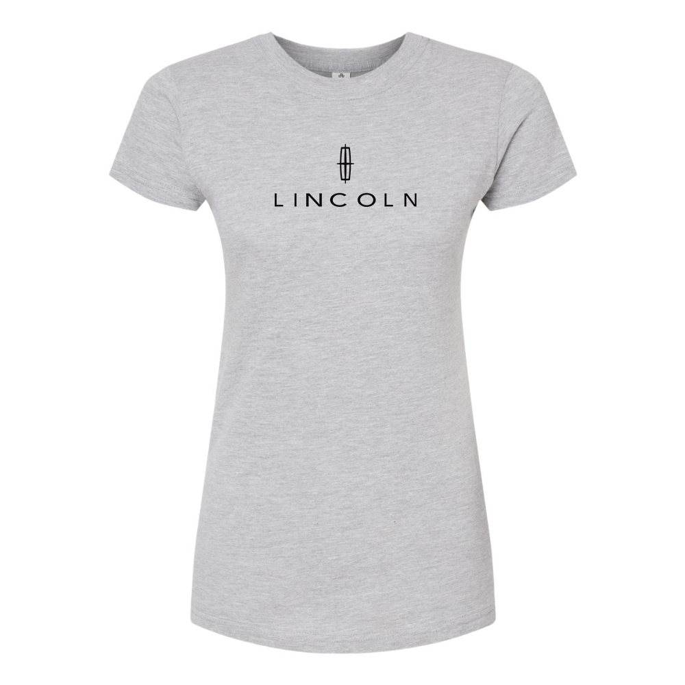 Women’s Lincoln Car Round Neck T-Shirt