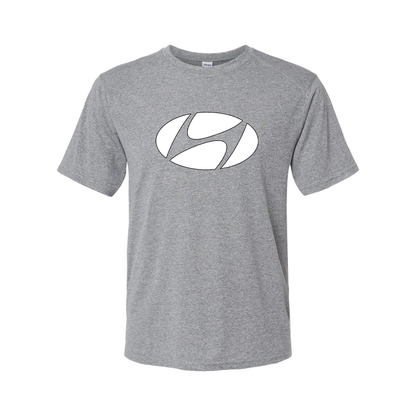 Youth Kids Hyundai New Logo Car  Performance T-Shirt