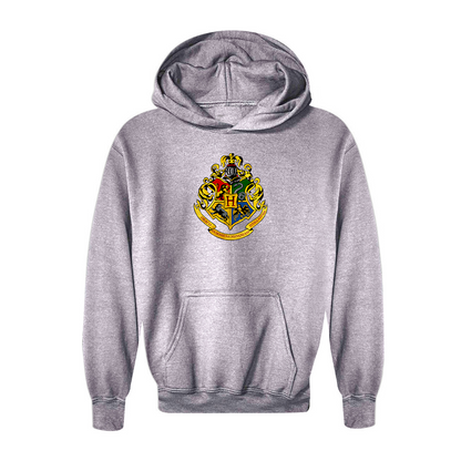Youth Kids Hogwarts Emblem Harry Potter Movie Pullover Hoodie