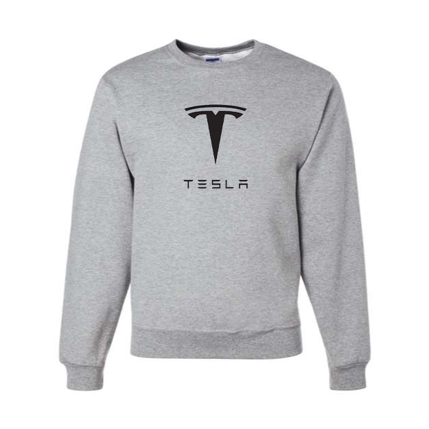 Men’s Tesla Motorsports Car Crewneck Sweatshirt