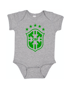 Baby Brazil Soccer Romper Onesie