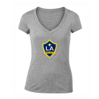 Women's LA Galaxy FC V-Neck T-Shirt