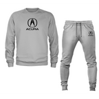 Men’s Acura Car Crewneck Sweatshirt Joggers Suit