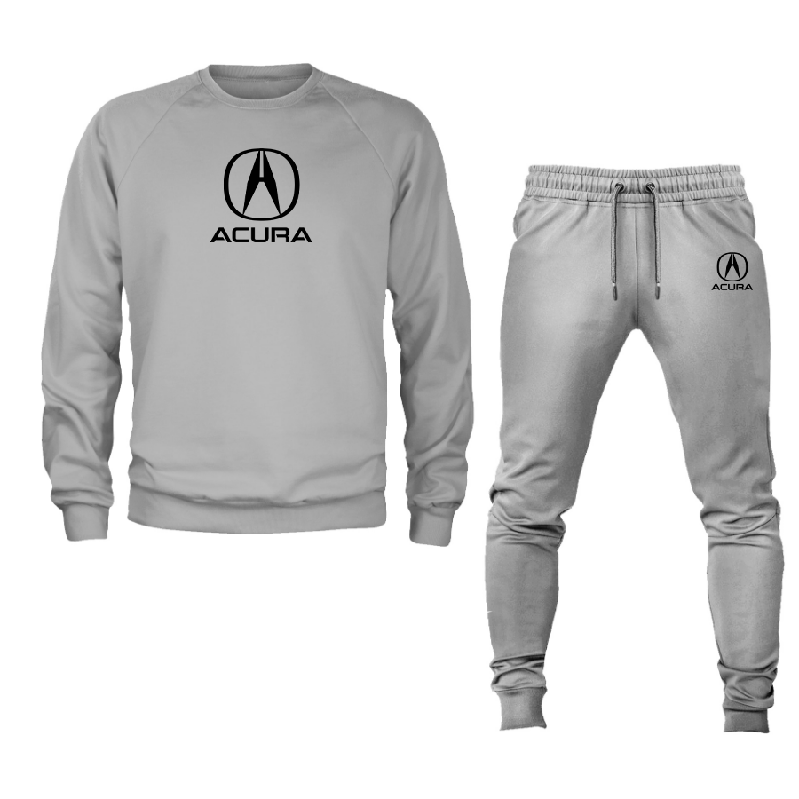 Men’s Acura Car Crewneck Sweatshirt Joggers Suit