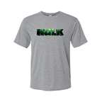 Men's The Hulk Marvel Superhero Polyester T-Shirt
