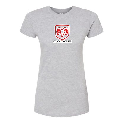 Women’s Dodge Car Round Neck T-Shirt