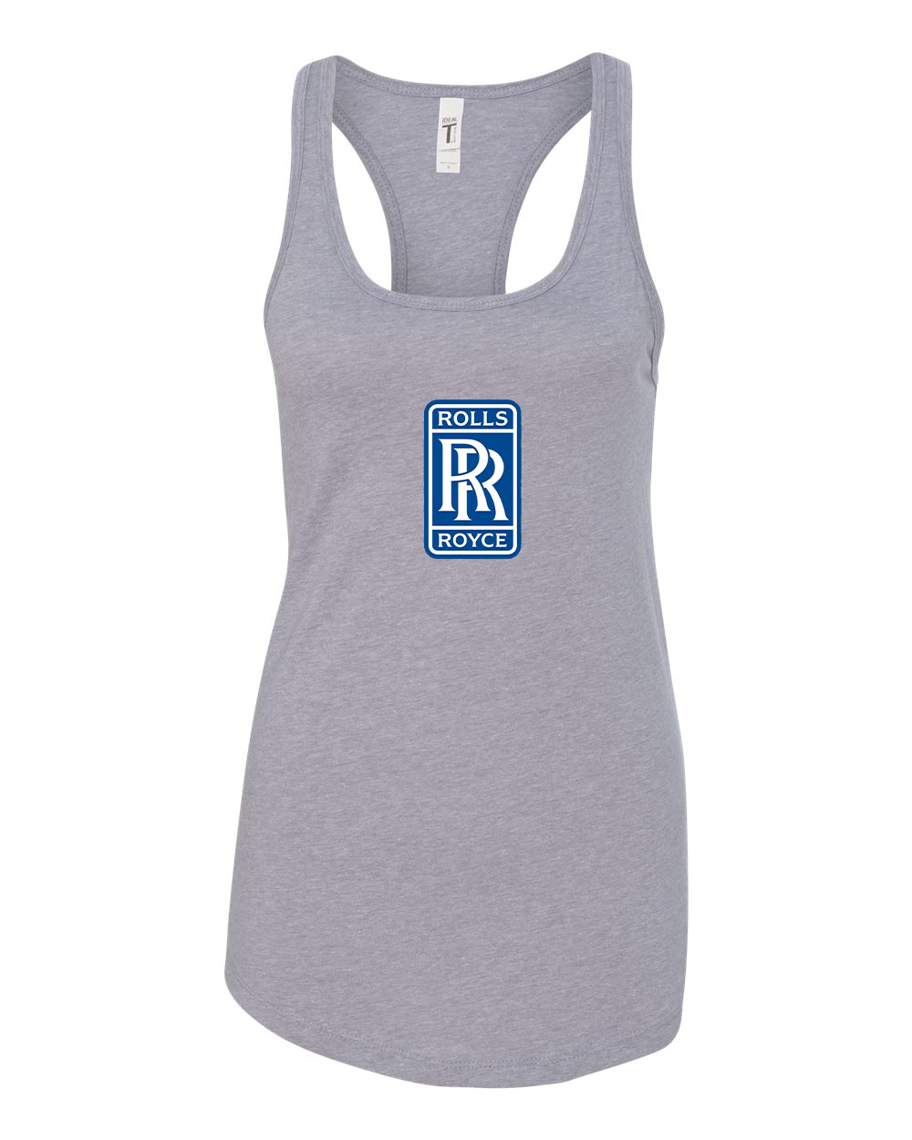 Women's Rolls Royce Motorsport Car Racerback Tank Top