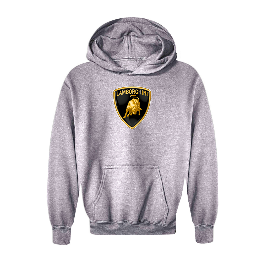 Youth Kids Lamborghini Car Pullover Hoodie