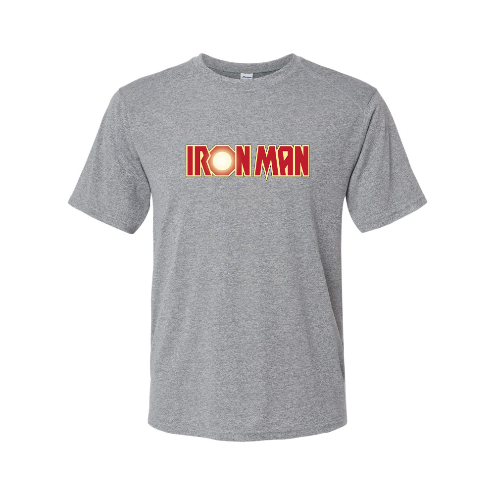 Youth Kids Iron Man Marvel Superhero Performance T-Shirt
