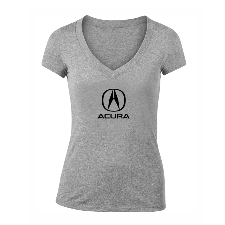 Women's Acura Car V-Neck T-Shirt