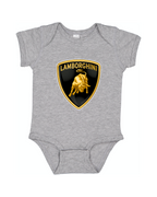 Lamborghini Car Baby Romper Onesie