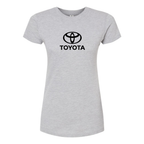 Women’s Toyota Motorsport Car Round Neck T-Shirt