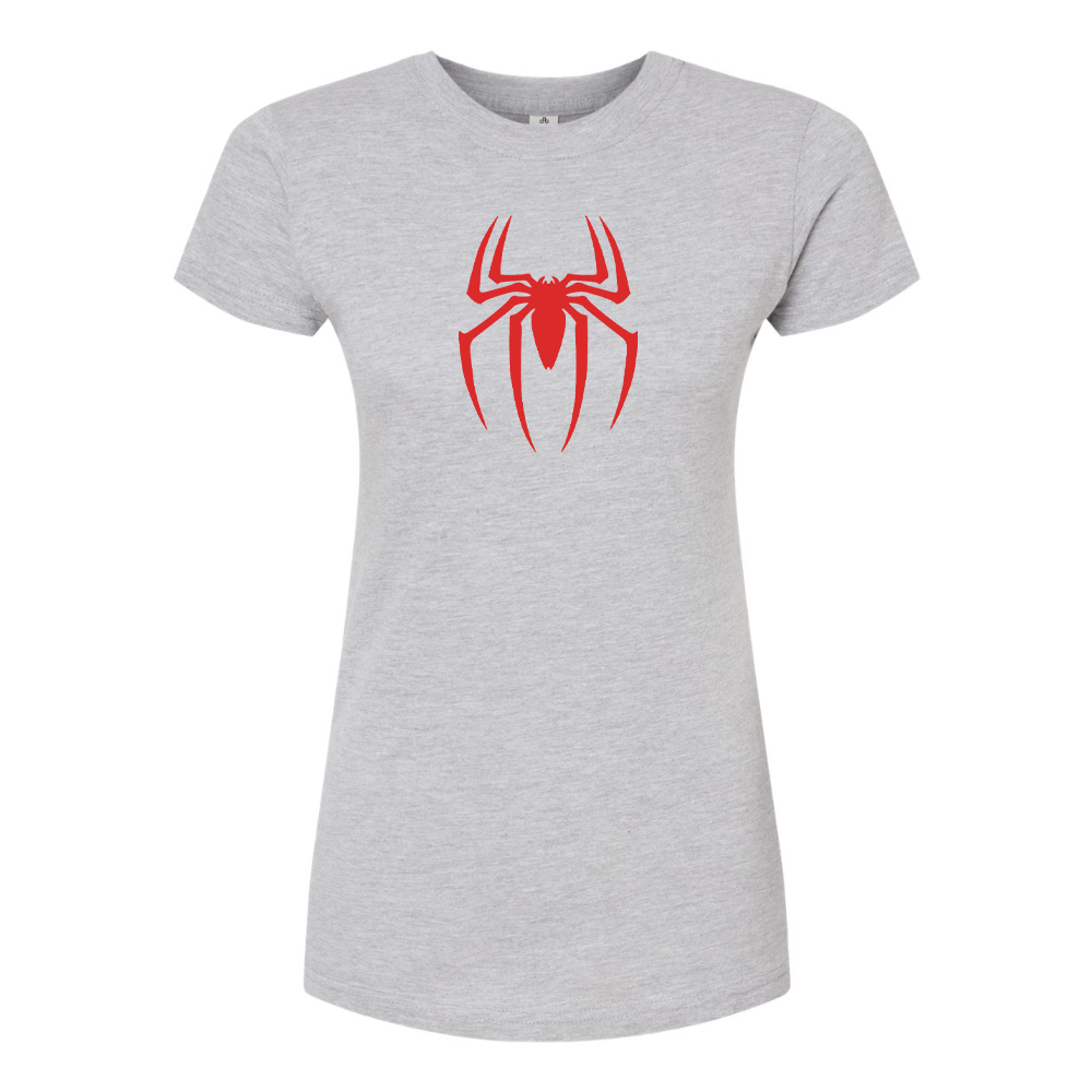 Women's Spiderman Marvel Avengers Superhero Round Neck T-Shirt