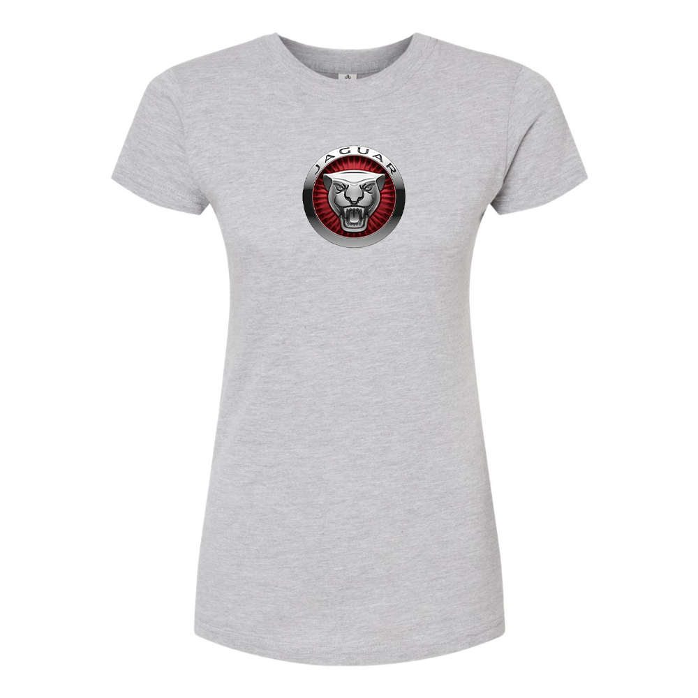 Women’s Jaguar Motorsport Car Round Neck T-Shirt