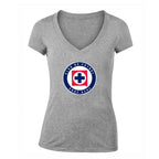 Women's Cruz Azul Football Club V-Neck T-Shirt