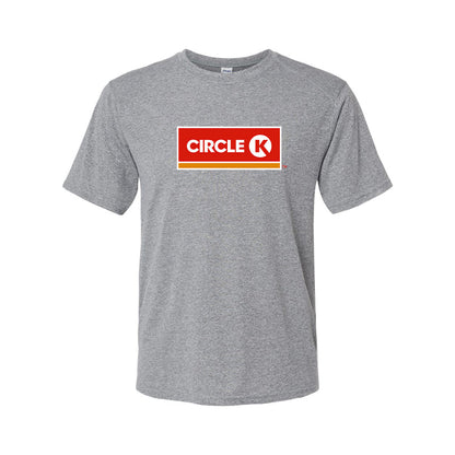 Men's Circle K Gas Station  Polyester T-Shirt