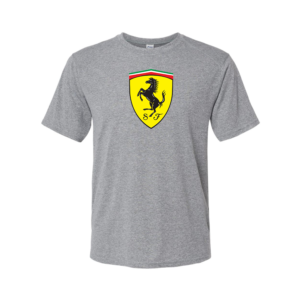 Men’s Ferrari Motorsport Car Polyester T-Shirt