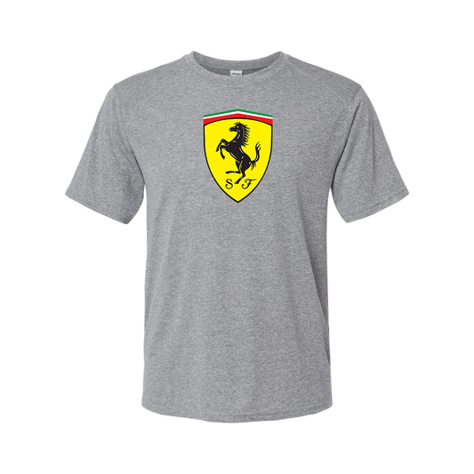 Men’s Ferrari Motorsport Car Polyester T-Shirt