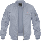 Men’s Pontiac Car Lightweight Bomber Jacket Windbreaker Softshell Varsity Jacket Coat