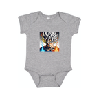 Goku Fire Dragon Ball Z Cartoon Baby Romper Onesie