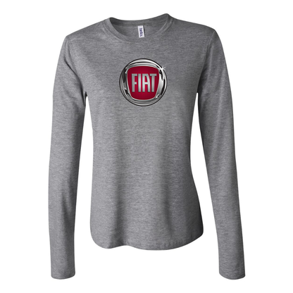 Women's Fiat Car Long Sleeve T-Shirt