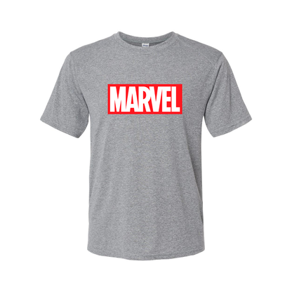 Youth Kids Marvel Comics Superhero Performance T-Shirt