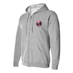 Men's Captain America Superhero Zipper Hoodie