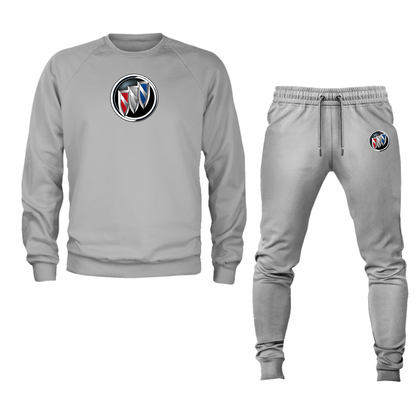 Men’s Buick Motorsports Car Crewneck Sweatshirt Joggers Suit