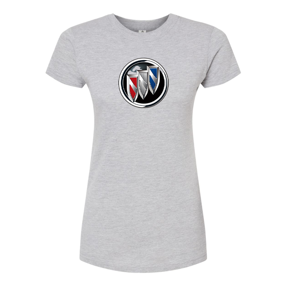 Women’s Buick Motorsports Car Round Neck T-Shirt