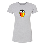 Women's Valencia FC Round Neck T-Shirt