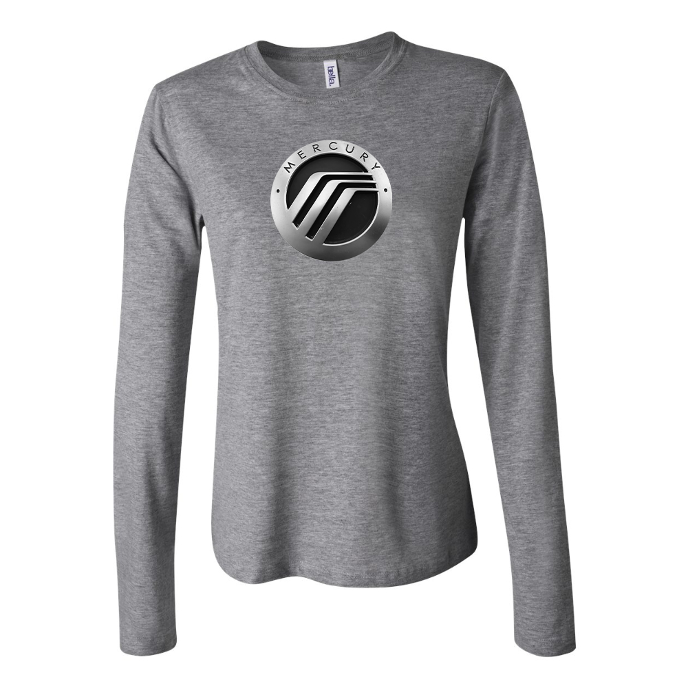 Women's Mercury Car Long Sleeve T-Shirt