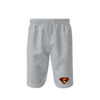 Men's Superman Superhero Athletic Fleece Shorts