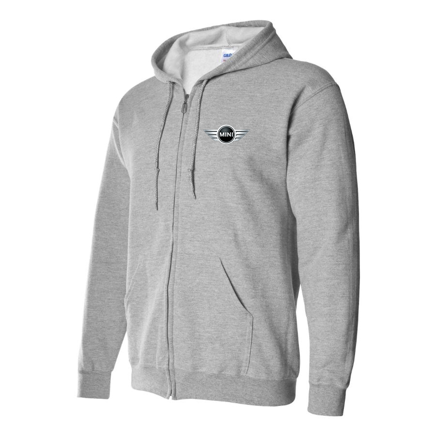 Men’s Mini Cooper Car Zipper Hoodie