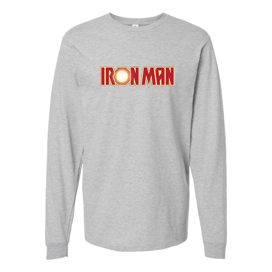 Youth Kids Iron Man Marvel Superhero Long Sleeve T-Shirt