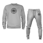 Men's Denmark  Soccer Logo Crewneck Sweatshirt Joggers Suit