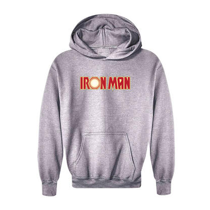 Youth Kids Iron Man Marvel Superhero Pullover Hoodie